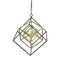 Z-Lite Euclid 3 Light Chandelier, Olde Brass + Bronze 457-3OBR-BRZ - alternate 3